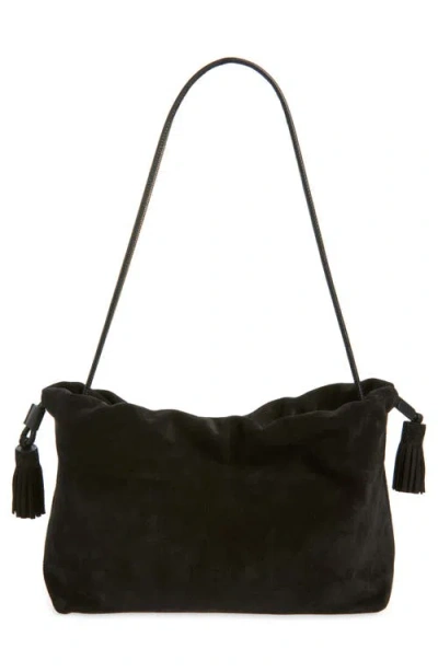 Veronica Beard Stash Suede Shoulder Bag