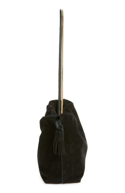 Veronica Beard Stash Suede Shoulder Bag