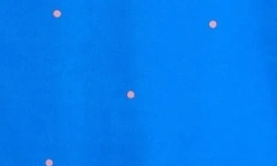 Redvanly Ramey Dot Print Performance Golf Polo In Blue