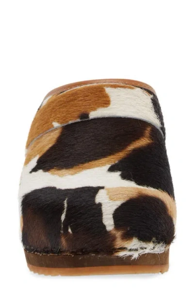 Sanita Caroline Genuine Calf Hair Clog
