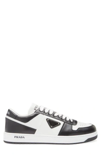 Prada Leather Sneakers Downtown Two-tone