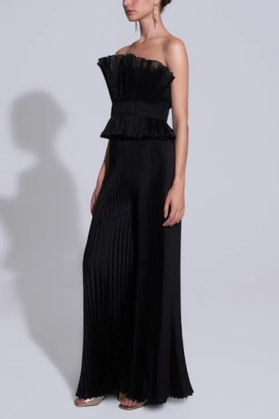 L'idée Woman Masquerade Top In Black