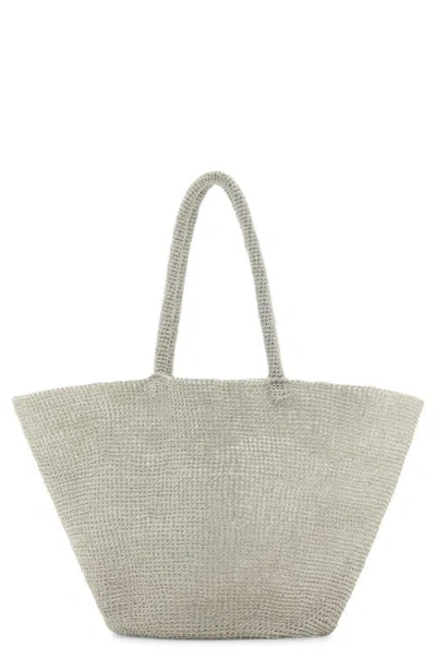 Mango Woven Shopper Bag
