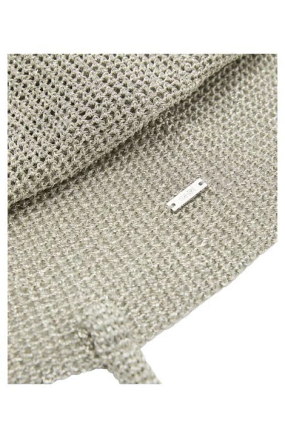 Mango Woven Shopper Bag