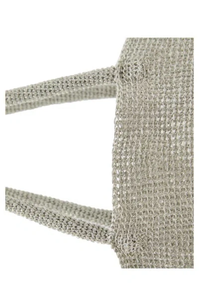 Mango Woven Shopper Bag