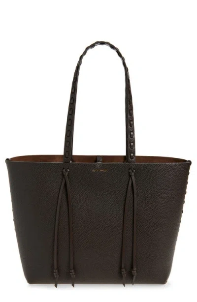 Etro Shopping Essential Leather Tote