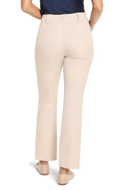Nic + Zoe Nic+zoe Plaza Ankle Demi Bootcut Pants In Neutral