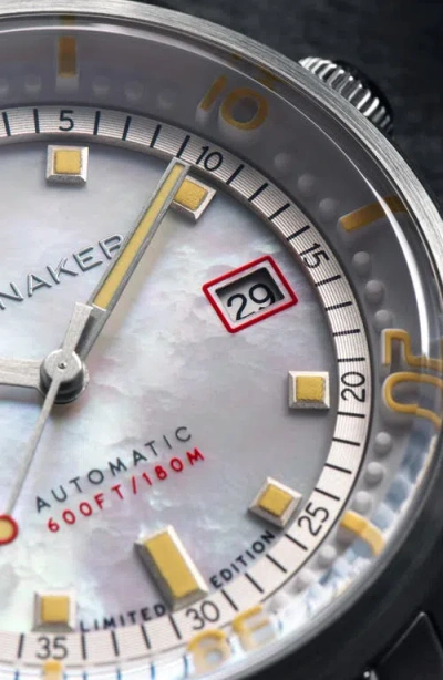 Spinnaker The Bradner Pearl Diver Automatic Bracelet Watch, 42mm