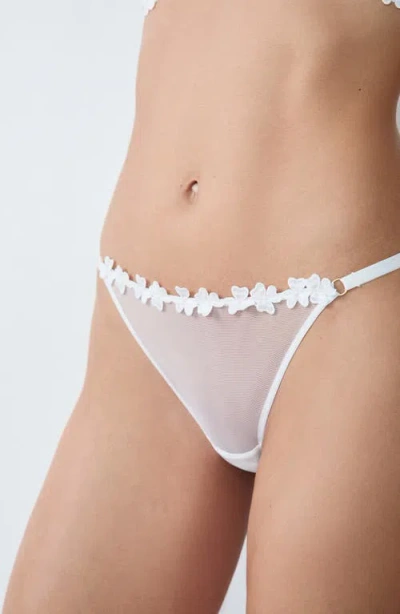 Etam Ps I Love You Thong In Gray