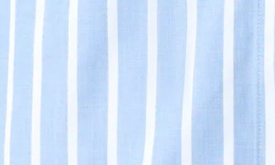 Akris Punto Plastron Striped Cotton Fil-a-fil Shirt