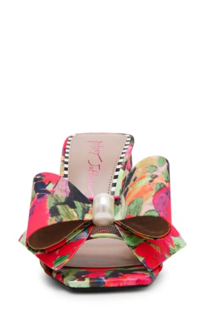Betsey Johnson Jordn Block Heel Sandal
