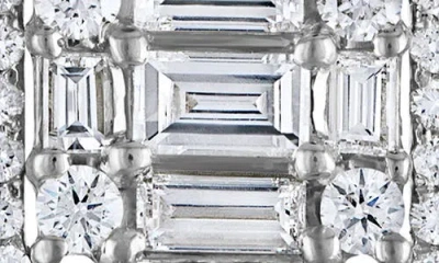 Mindi Mond Halo Cube Diamond Curb Chain Necklace