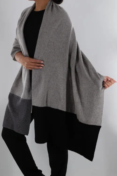 La Fiorentina Ombre Scarf With Frayed Border
