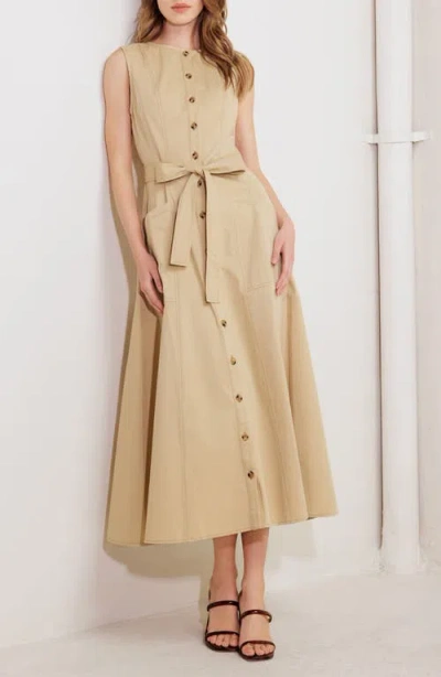 Freemarket Sleeveless Cotton Maxi Dress