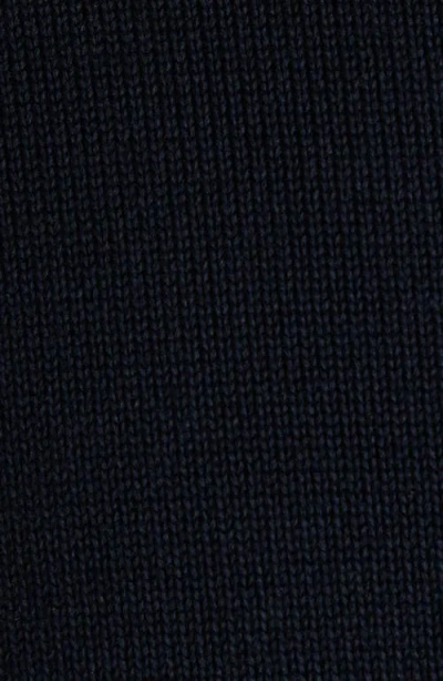 Moncler Padded Zip Cardigan In Blue