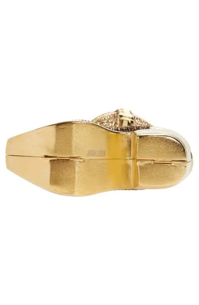 Judith Leiber Couture Cowboy Boot Crystal Embellished Clutch