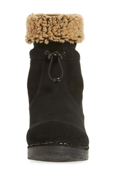 Sanita Yama Fleece Bootie In Black