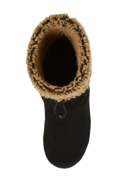 Sanita Yama Fleece Bootie In Black