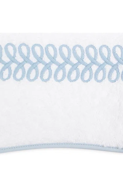 Matouk Astor Braid Hand Towel In White