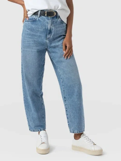 Saint + Sofia Barrel Leg Jean