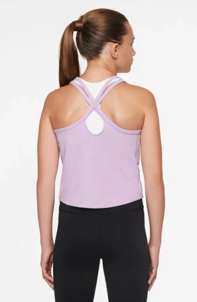 Nike Kids' Dri-fit Strappy Tank In Pink