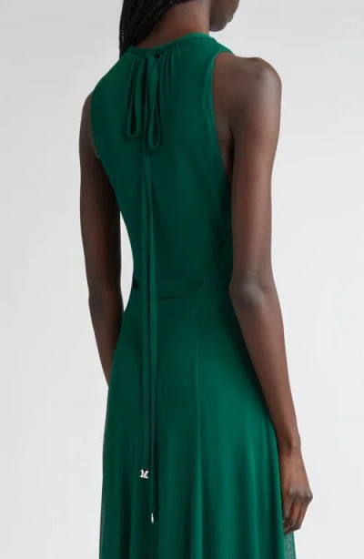 Max Mara Carnet Mesh Jersey Maxi Dress