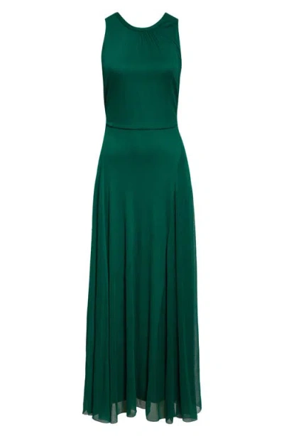 Max Mara Carnet Mesh Jersey Maxi Dress