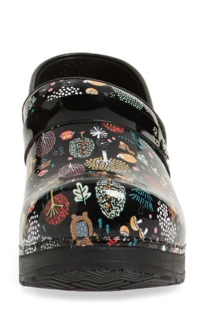 Sanita Woodland Creatures Clog In Black