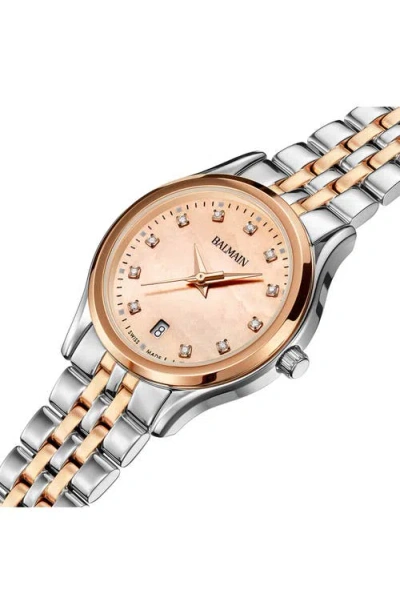 Balmain Watches Beleganza Diamond Bracelet Watch, 27.5mm