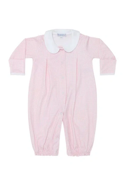 Nellapima Pink Gingham Converter Gown In Pink