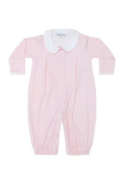 Nellapima Pink Gingham Converter Gown In Pink