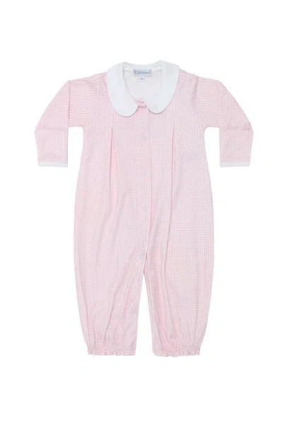 Nellapima Pink Gingham Converter Gown In Pink
