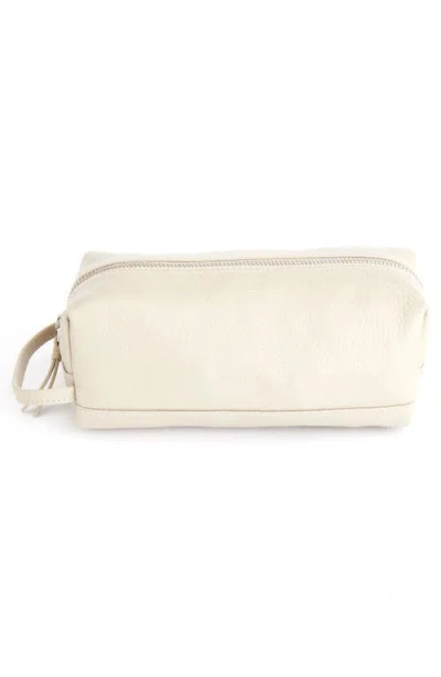 Royce New York Compact Leather Toiletry Bag