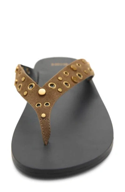 Mango Grommet & Stud Flip Flop