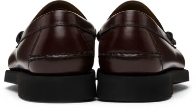 Sebago Man Loafers Cocoa Size 7 Soft Leather In Brown
