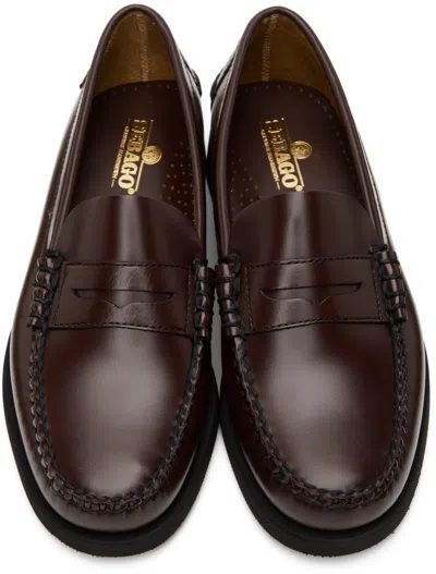 Sebago Man Loafers Cocoa Size 7 Soft Leather In Brown