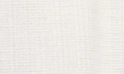 Guess Tamara Metallic Tweed Minidress In White