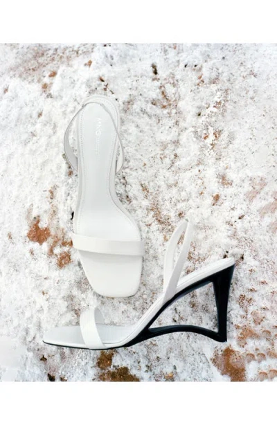 Mango Slingback Wedge Sandal