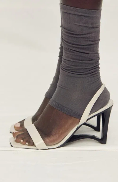 Mango Slingback Wedge Sandal