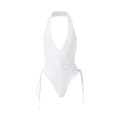 Enxhaline Women's Mahalo Bikini Set In White Color
