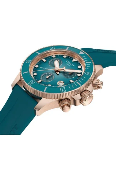 Tissot Seastar 1000 Chronograph Silicone Strap Watch, 38mm