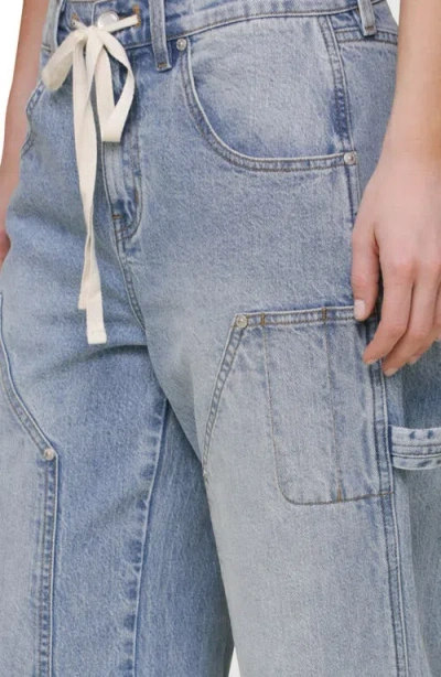 Avec Les Filles Drawstring Crop Jeans