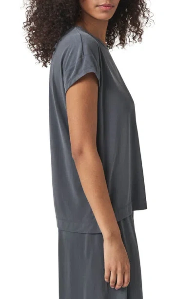 Splendid Giada Sandwash T-shirt In Gray