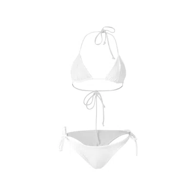 Enxhaline Women's Zalea Bikini Set In White Color