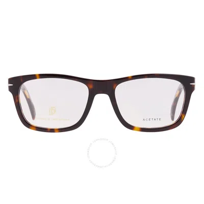 David Beckham Demo Square Eyeglasses Db 7011 0086 52