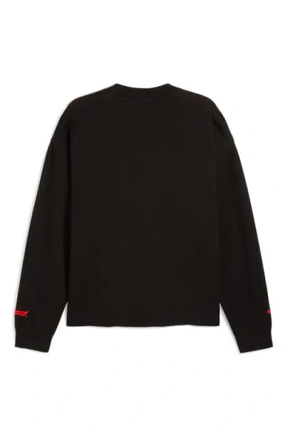 Puma Formula 1® 75 Years Crewneck Sweater In Black