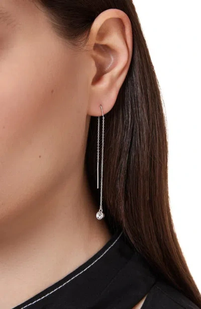 Allsaints Crystal Drop Threader Earring