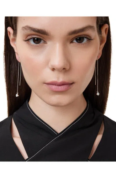 Allsaints Crystal Drop Threader Earring