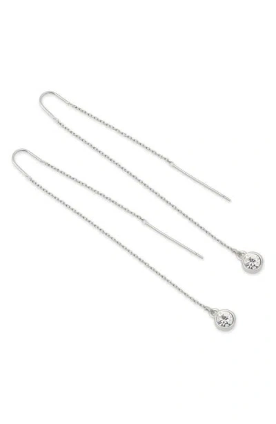 Allsaints Crystal Drop Threader Earring