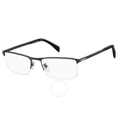 David Beckham Demo Rectangular Men's Eyeglasses Db 7034 0003 58